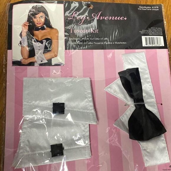 Accessories - 3 pc Tuxedo Costume Accessory Kit